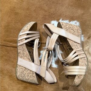 Blowfish Tan Wedge Shoes